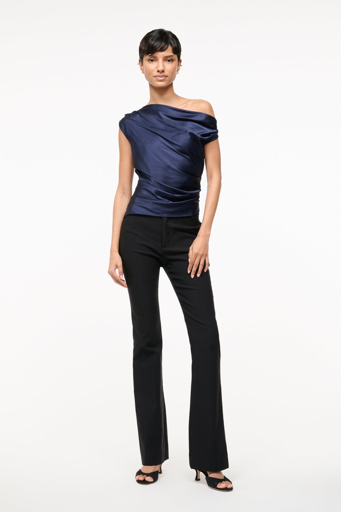PHARE SILK TOP | NAVY