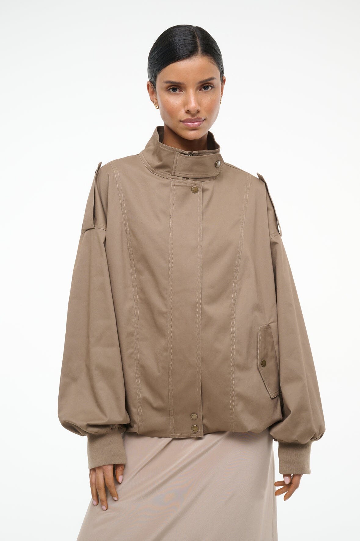 SIMONE JACKET | TAUPE